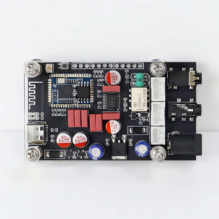 Black - QCC5125 bluetooth 5.1 Lossless Decorder Board LDAC Wireless Adapter Lossless HD Decoding Mod