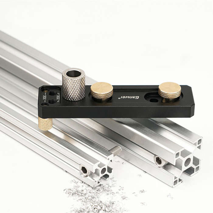 #A - Aluminum Profile Punching Auxiliary DIY Tool Suitable For 2020 2040 3030 3060 Profiles Generic