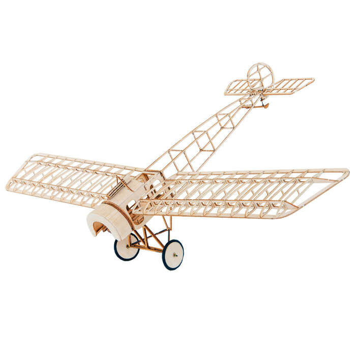 KIT - Tony Ray's AeroModel Fooker E.III / E3 480mm Wingspan Balsa Wood RC Airplane KIT