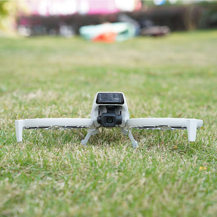 Grey - BRDRC Foldable Extended Heighten 40mm Landing Gear Skid Legs Protector Support for DJI FLIP R