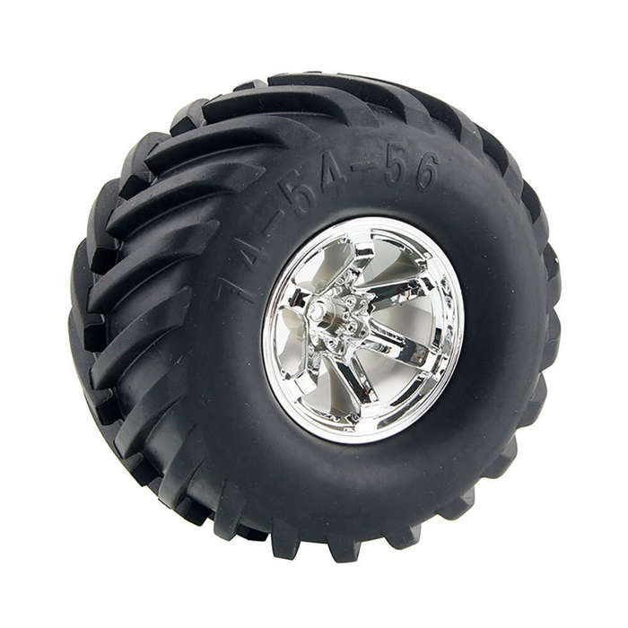 Red - 4Pcs Austar Wheel Tires Plastic Wheel Rims for 1/10 RC Crawler HSP HPI Car Parts