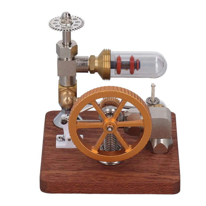 Red - SH-19 Freestyle Piston Stirling Engine Model Science Technology Puzzle Novelty Toys