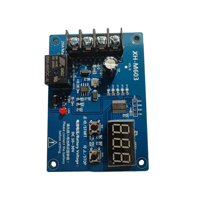 XH-M603 12-24V Charging Control Module Storage Lithium Battery Charger Control Switch Protection Boa