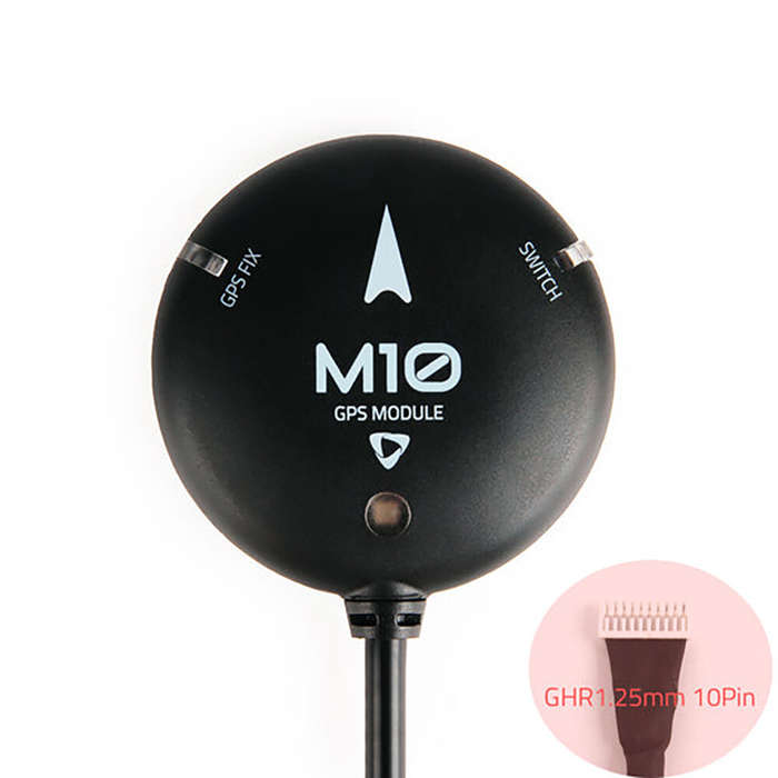 for Pix32 - Holybro M10 GPS Module with Compass LED Indicator Onboard Buzzer for Pix32 Pixhawk 1/2.4