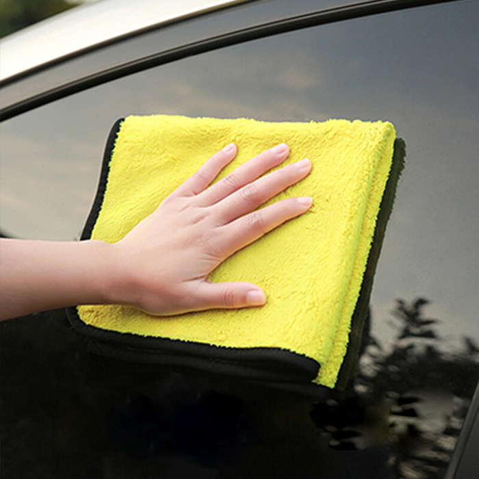 30*30cm - 5PCS Multi-Purpose Cleaning Towel Car Home Dual-Use High-Density Coral Velvet Car Cleaning