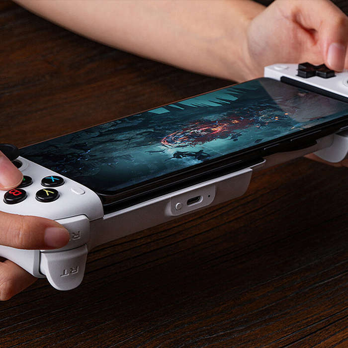Black - [Xbox Edition]8BitDoUltimate Mobile Gaming Controller Stretchable Gamepad with Hall Effect J