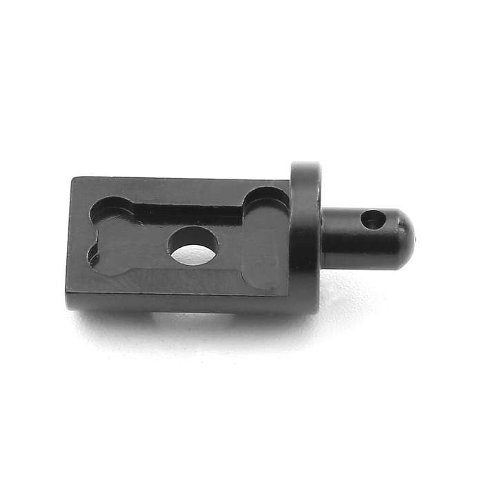 Black - 4PCS Upgraded Metal Body Mount Posts Shell Pillars for Tamiya CW-01 Lunch Box RC Cars Vehicl
