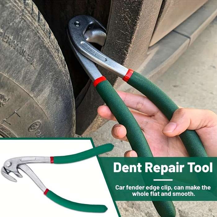 #A - Car Edge Repair Tools Pliers Auto Body Metal Paintless Dent Repair Tool for Wheel Eyebrow Flat