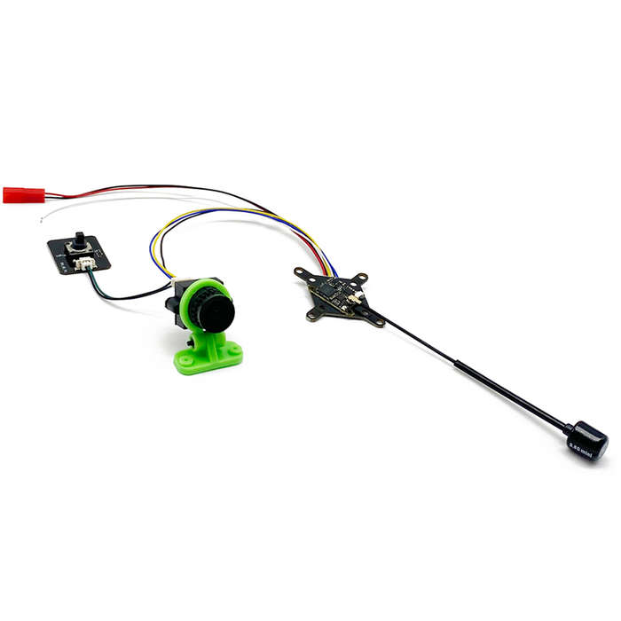500mW VTX Camera - EWRF 500mW 5.8GHz FPV VTX & 1200TVL Camera Combo - 7-12V Wide Voltage, TBS Analog