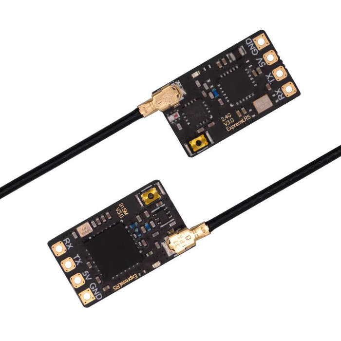 2.4GHz - HAKRC ELRS 2.4GHz/915MHz RX Long Range RC Receiver with T-Type Antenna for FPV RC Racer Dro