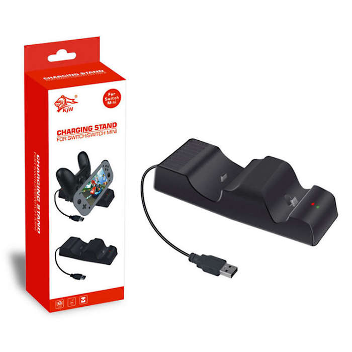 Durable Type-C Charging Dock Station Stand with Data Cable for Nintendo Switch Lite/NS Pro Game Cons