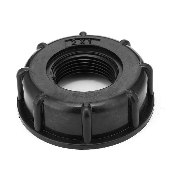 1/2 Inch - 3 Sizes IBC Tank S60X6 Coarse Threaded Cap 1/2" 3/4" 1" Adapter/Connector