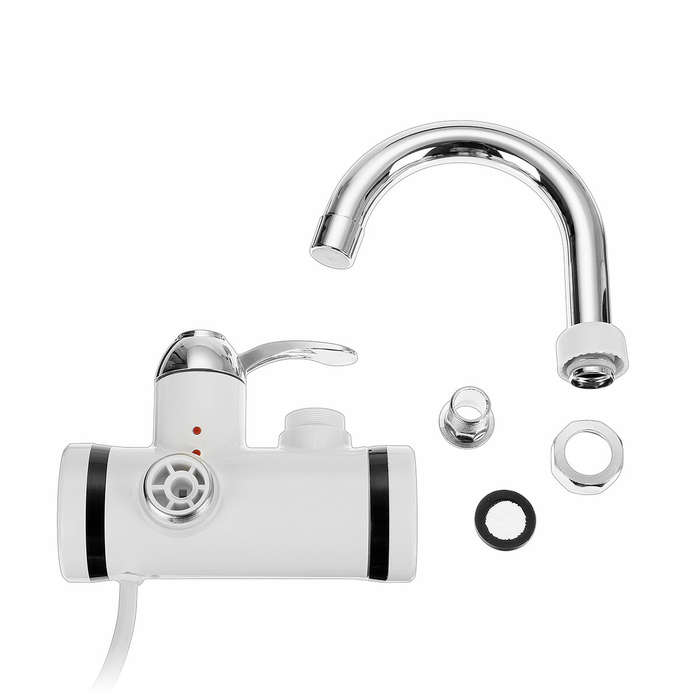 H05B - 3000W 2 IN 1 Instant Electric Water Heater Faucet Fast Heating LED Display 220V