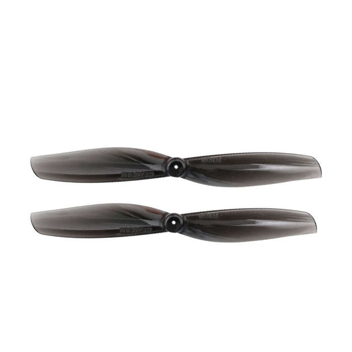 Clear Blue - 4 Pairs GEMFAN 65mmS 65mm 2-blade 1mm/1.5mm Hole Propeller for Toothpick RC Drone FPV R