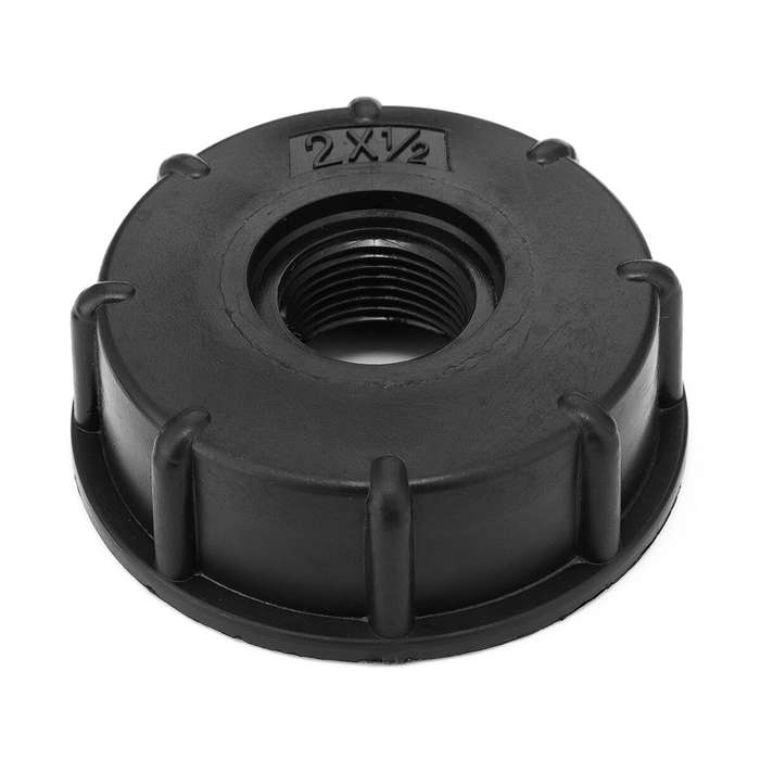 1/2 Inch - 3 Sizes IBC Tank S60X6 Coarse Threaded Cap 1/2" 3/4" 1" Adapter/Connector