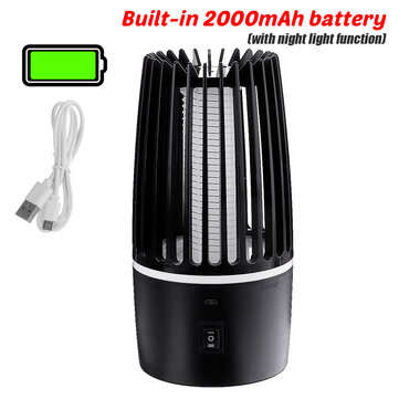 DC5V 5W Electric Fly Bug Zapper Mosquito Light Insect Killer LED Trap Pest Control ... (TYPE: B5PCS)