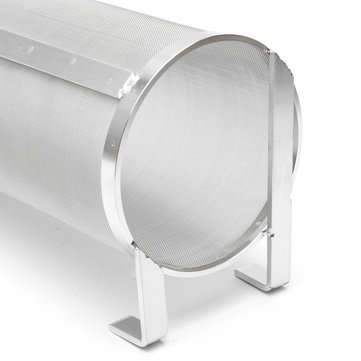 100x250mm Home Brew Beer Hop Filter Stainless Steel Strainer Pellet Mesh 400