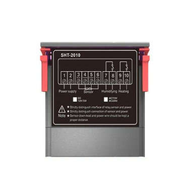 SHT-2010 Thermostat Touch Temperature and Humidity Controller for Aquarium Fish Tank Hatching Seafoo