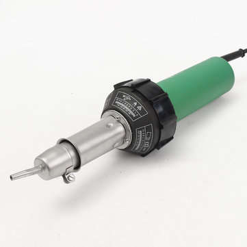 1600W Plastic Welding Hot Air Gun with 2Pcs Speed Welding Nozzle and Extra HE Rod Welding