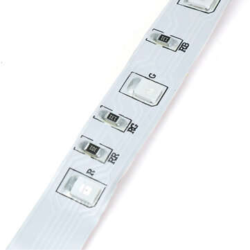 5M SMD2835 Alexa Smart Home WIFI Controller APP Control Non-waterproof RGB LED Strip Light with EU P