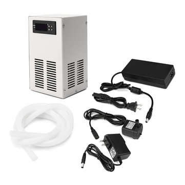 AC110-240V LCD Display Water Chiller Cooling Device Fish Tank Constant Temperature Cooling Equipment