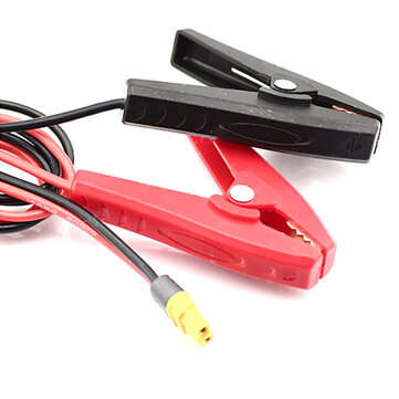 14AWG 50/150cm Alligator Clip to T plug/XT60 Female Plug Cable Wire ... (LENGTH: 150CM | PLUG: XT60)