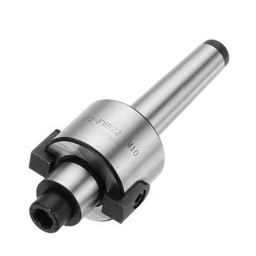 Drillpro MT2 M10 400R 50mm Face End Mill Cutter with 4pcs Blue Nano APMT1604 Carbide Inserts
