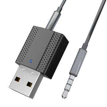 Bakeey Portable 2 In 1 USB bluetooth 5.0 Transmitter Receiver Wireless Adapter for TV PC Headphone