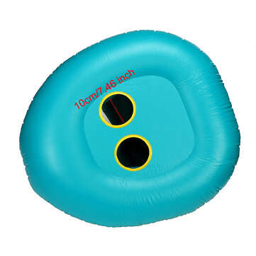 Baby Inflatable Swimming Float Ring PVC Lying Water Seat Boat Sunshade Pool Mattress with Canopy Kid