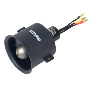 FMS 70MM Ducted Fan EDF 12 blade With 6S 3060-KV1900 Motor 2700g Thrust for Fixed Wing RC Airplane J