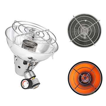Outdoor Portable Gas Heater Warmer Heating Stove Propane Butane Tent Heater Camping Hiking