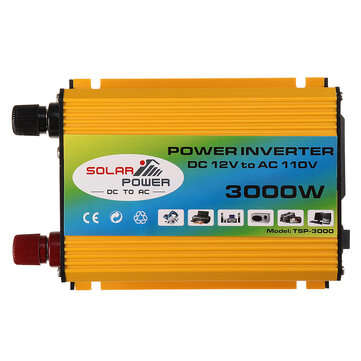 1200W Peak Car Power Inverter DC 12V To AC 110V 60Hz Converter Modified Sine Wave Mufti-Protection w