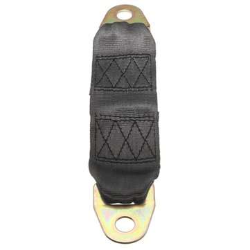23cm Car Safety Belt Extending Seat Belt Extender Bolt Nut Washer Black
