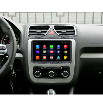 9 Inch 2 DIN for Android 8.1 Car Stereo Quad Core 1+16G Radio Touch Screen GPS bluetooth WIFI for VW