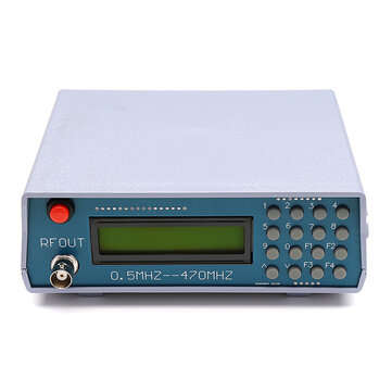 0.5Mhz-470Mhz RF Signal Generator Meter Tester for FM Radio Walkie-Talkie Debug