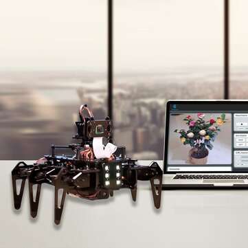 Adeept RaspClaws Hexapod Spider Robot Kit for Raspberry Pi 4 Model 4B/3B STEAM Crawling Robot Open