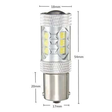 HID White 1156 BA15S High Power RV Camper Trailer LED Light 1141 12V