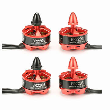 4X Racerstar Racing Edition 2206 BR2206 2200KV 2-4S Brushless Motor for RC Drone FPV Racing Multi Ro