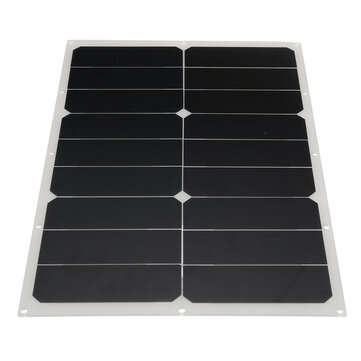 100W Max Solar Panel Outdoor Portable DIY Solar Power Panel For RV Emergency Lights