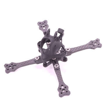 AlfaRC Peter 112A 112mm Wheelbase 3K Carbon Fiber 3 Inch Freestyle Toothpick Frame Kit for RC FPV Ra