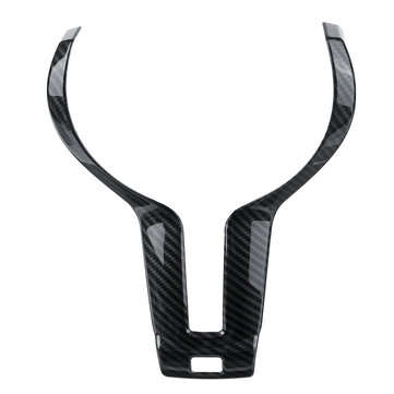 Carbon Fiber Steering Wheel Trim For BMW F20 F22 F21 F30 F32 F33 F36 F06 F12 F13 X5 F15 X6 F16 M-Spo
