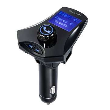 M7S bluetooth Car Charger MP3 Player bluetooth Kit FM Transmitter TF Card U-Disk ... (COLOR.: BLACK)