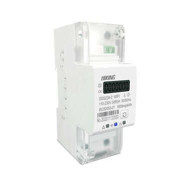 DDS238-2WIFI 90-300V 50/60Hz Tuya Single Phase 65A Din Rail WIFI Smart Energy Meter Timer Power Cons