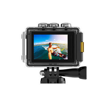 4K 60FPS HD 1080P Screen Sport Camera 1200mAh 170 Dual Microphone Noise Cancellation Multifunction