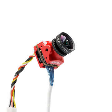 Foxeer Digisight 2 Nano 720P HD Digital Analog 4ms Latency Super WDR FPV Camera for ... (COLOR: RED)