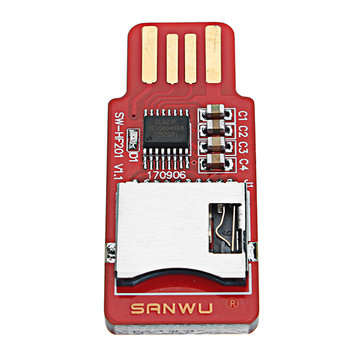 5pcs SANWU HF201 Readable And Writeable TF Card Reader Micro SD Card / Mobile Phone Memory Card T-Fl