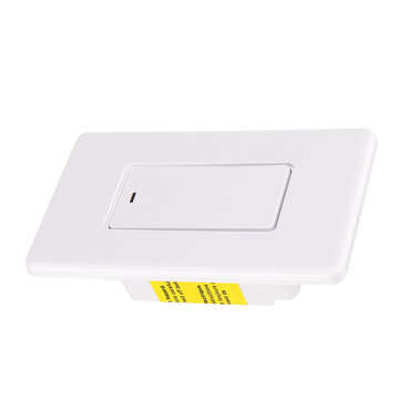 AC100-120V White 120 Keys Mechanical Wifi Smart Switch Smart Speaker Voice Control Support Alexa