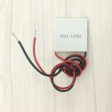 TES1-12703 12V Heatsink Cooling Peltier TEC Semiconductor Thermoelectric Cooler 30mm*30mm