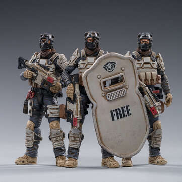 JOYTOY Action Figure Multi-joint Rotatable Free Truism 15th Moon Wolf Fleet Figure New Toy for Colle