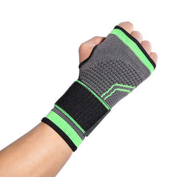 KALOAD Dacron Breathable Wrist Support Palm Protection Adults Weight Lifting Sports B... (SIZE 3: M)